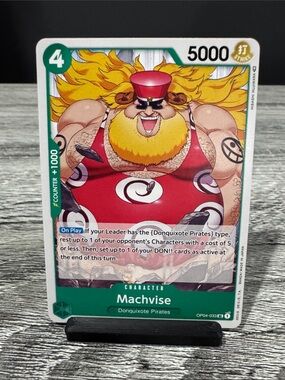 One Piece | Kingdoms of Intrigue: Machvise (OP04-033) - Collectible Trading Card